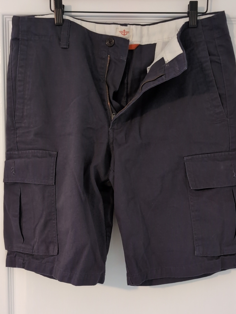 Dockers Men's Dark Navy Cargo Shorts with Side Pockets
